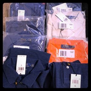 Polo shirts,polo sweaters and Khaki pants